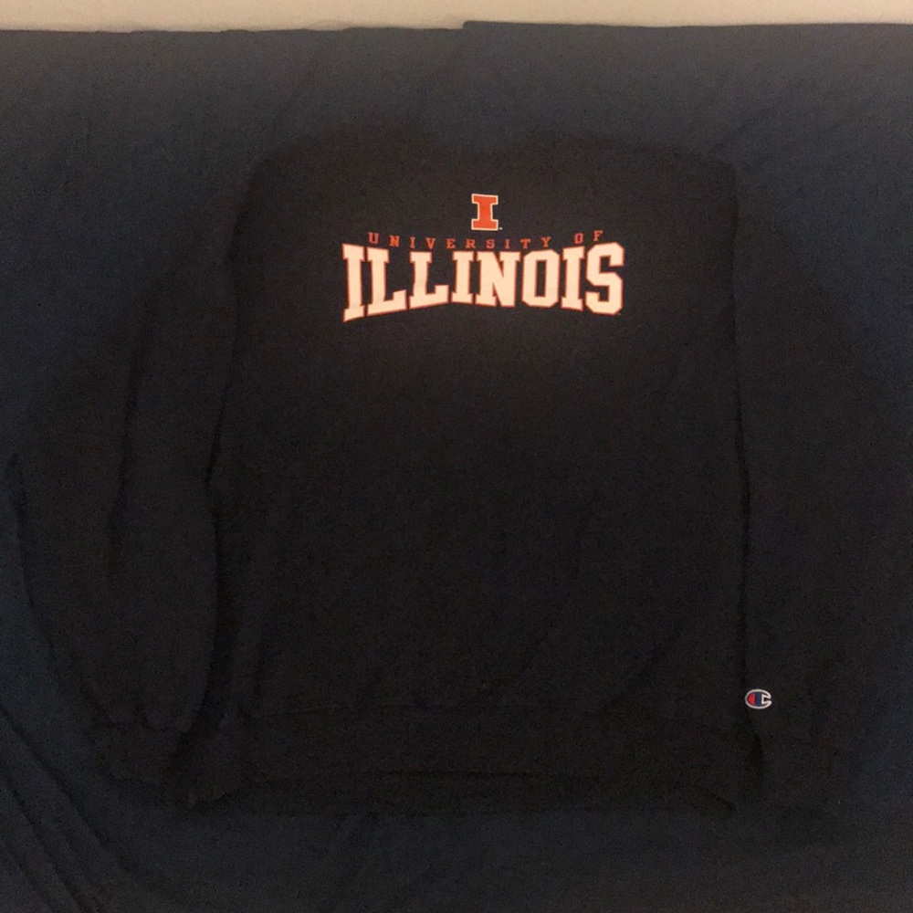 Champion University of Illinois Crewneck Sweater